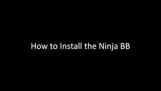 Ninja Bottom Bracket Instructions [upl. by Adnirb]