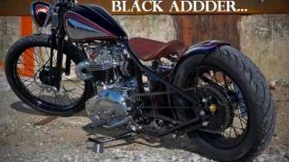 Build video of Black Adder by Angry Monkey Motorcycles [upl. by Yak182]