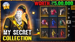 FREE FIRE 1 CRORE COLLECTION VIDEO 😱😱  FREE FIRE  1 CRORE COLLECTION [upl. by Sirk]