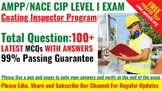 Latest Top 100 AMPPNACE CIP Level 1 Exam Question and Answers [upl. by Staci]