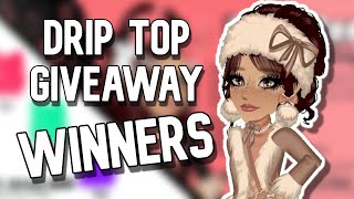 MSP DRIP TOP GIVEAWAY WINNERS  Attaxi MSP [upl. by Dnomal747]