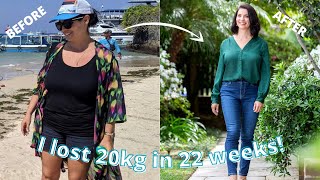 How I lost 20kgs on the CSIRO Total Wellbeing Diet  Weight Loss Journey [upl. by Glen]