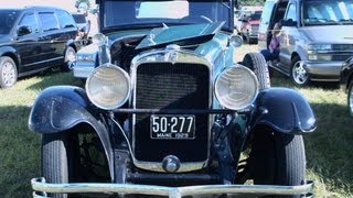 1929 Nash Seaman Bodied Four Door Sedan BluBlk SumtFG090113 [upl. by Adolf]