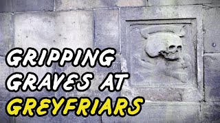 Exploring Greyfriars Kirkyard in Edinburgh 4 MINUTE EDIT [upl. by Namara]