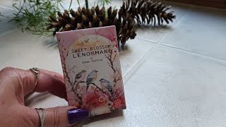 Sweet Blossom Lenormand  Unboxing amp Full Flip Through [upl. by Sanalda]