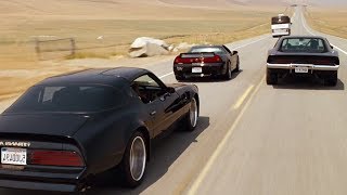 FAST and FURIOUS 4  Ending Chase Charger NSXR amp Trans Am vs Bus MC9 1080HD [upl. by Eyot]