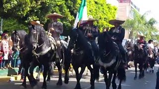 La Gente Más Guapa en las Fiestas de Arandas 2025 Desfile Caballos y mas [upl. by Marice542]