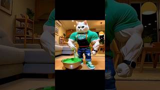 Kucing Bikin slime funny comedy kucingkomedi komedi cat kucing kucinglucu shorts trending [upl. by Tombaugh942]