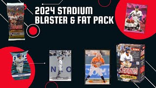 2024 Topps Stadium Club Blaster  Fat Pack Rips  Odds [upl. by Maxwell646]