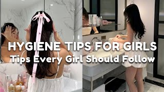 Hygiene Tips 🧴💦 Every Girl Should Follow [upl. by Arrekahs]