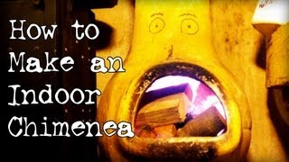 How to make an indoor chiminea [upl. by Ahsemed]