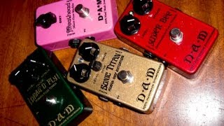 DAM  Fuzz Shootout  Super Bee Sonic Titan Meathead Drag n Fly [upl. by Norabal]