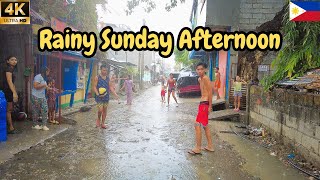 Captivating Rainy Day Walk in Taguig City 🇵🇭 4K [upl. by Chak180]