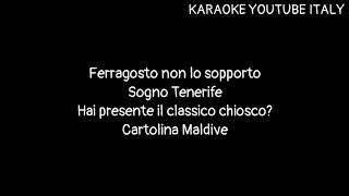 Cecilia Cantarano  Sagapó  Karaoke YouTube Italy [upl. by Button250]