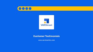 VARStreet Customer Testimonial by ScanTexas [upl. by Yrreb]