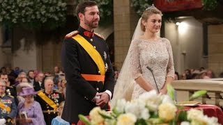 The Royal Wedding of Hereditary Grand Duke Guillaume and Stephanie de Lannoy 2012 [upl. by Navlys]