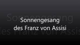 Sonnengesang des Franz von Assisi Flöte amp Klavier [upl. by Naashar]