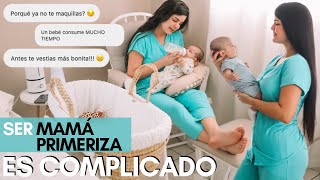 ☀️RUTINA DE DÍA con un RECIEN NACIDO🤱🏼Mañana con un bebe MAMÁ PRIMERIZA 🍼👶 [upl. by Ilenna]