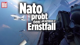 Das passiert wenn Putin Deutschland angreifen würde  Air Defender 23 [upl. by Liek]