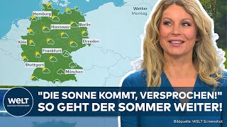 WETTER quotTemperaturen zum Durchatmenquot Hitze in Deutschland hat vorläufig Ihr Ende gefunden [upl. by Prinz]