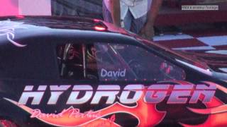 Drag Racing 2012  Nightshow  Hydrogen Rocket Car  NitrOlympX Hockenheim [upl. by Laup369]