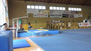 Nazionale CSEN CUP INDIVIDUALE ALLIEVE Dori Chiara al trampolino 1 salto [upl. by Helmer371]