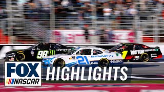 NASCAR Xfinity Series  RAPTOR King of Tough 250 Highlights  NASCAR on FOX [upl. by Ellehcan]