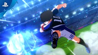 CAPTAIN TSUBASA SUPER CAMPEÕES RISE OF NEW CHAMPIONS  Trailer de Anúncio  PS4 [upl. by Odel]