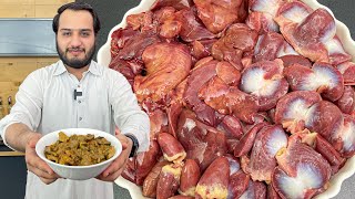 Master the art of making Pota Kaleji  2 Kg Pota Kaleji Recipe  Chicken Gizzard Liver Recipe [upl. by Atelra]