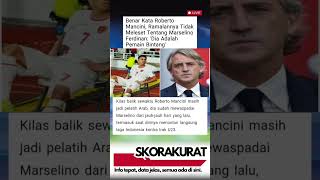 Roberto Mancini Benar Ramalannya Tentang Marselino Ferdinan Terbukti Dia Adalah Pemain Bintang [upl. by Monarski]