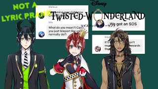 Twisted Wonderland NOT A Lyric Prank [upl. by Einal]