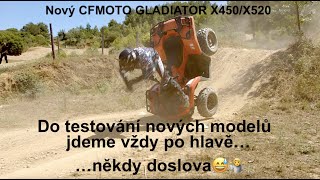 Umí nový CFMOTO GLADIATOR jezdit po quotpředníchquot😅 Představení úplně nových quotGladůquot z Francie odpoví [upl. by Kobi634]