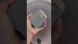 Sand cement clay pot crumblingtrendingshortvideosatisfyingshortsshortytshortsyoutubeshorts [upl. by Zoellick909]