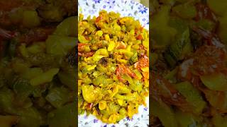 Chichinga Bhaji Recipe With Chingrifoodchichinga prawns lunch easy ytshorts [upl. by Ytsrik978]