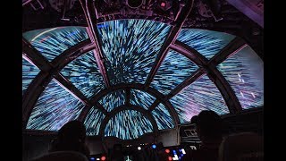 Complete walkthrough of Millennium Falcon Smugglers Run at Star Wars Galaxys Edge [upl. by Akehsay]