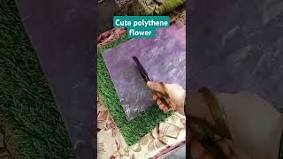 How make polythene bag flower [upl. by Bremser210]