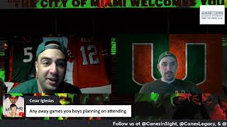 3 Live Canes on CanesInSight 55 5 Keys for a Canes Playoff Run [upl. by Archie]