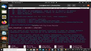 Installation et configuration dun serveur de réception de messagerie dovecot sur Ubuntu 2004 [upl. by Tom]