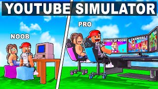 ROBLOX YOUTUBE SIMULATOR [upl. by Eelannej]