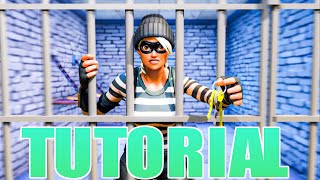 Escape Room Jail Solo Fortnite Tutorial [upl. by Uv]