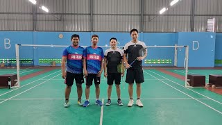 Ayo Badminton Challenge Season 1 Match Titis amp Anca PB FILOS [upl. by Ggerk300]