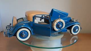 CORD L29 SPECIAL COUPE 1929 Danbury Mint 118 [upl. by Philips]