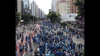 Caminhada pelo Autismo na Avenida Paulista 7abr2019 em SP — Revista Autismo [upl. by Akkin561]