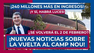 🔵🔴 ¡NUEVAS NOTICIAS DEL CAMP NOU 🔴🔵 ¡LA 2ª VUELTA DE LA LIGA EN NUESTRO CAMPO 🚨 FECHAS Y PRECIOS [upl. by Olpe]