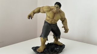 Hulk 2012  Avengers Endgame  Iron Studios 110 Scale Figure  RECENZIAREVIEW [upl. by Eneiluj746]