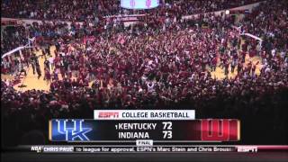 IU Buzzer Beater vs Kentucky HD [upl. by Gorrono482]