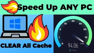 How To Speed Up Windows 10 By Clearing All Cache to Improve PC Performance 2021 [upl. by Rehpotsihrc528]