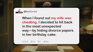 Finding My Wife’s Betrayal I Left Divorce Papers in Her Birthday Cake and Walked Away [upl. by Macy84]