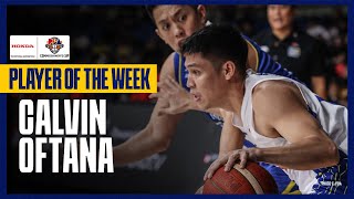 CALVIN OFTANA  PLAYER OF THE WEEK  PBA SEASON 49 COMMISSIONERS CUP  HIGHLIGHTS [upl. by Rusticus718]