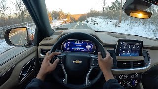 2023 Chevrolet Tahoe Premier  POV Test Drive [upl. by Milone]